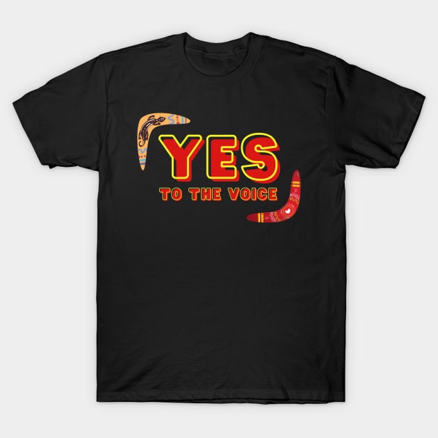 Yes To The Voice T-Shirt by Daz Art & Designs